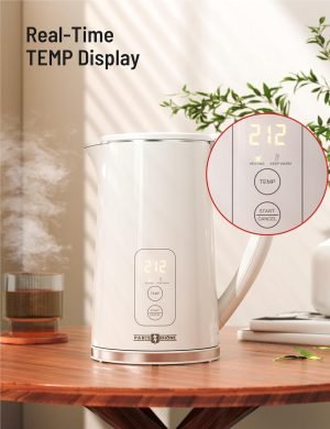 PARIS RHÔNE Electric Kettle Temperature Control, 1.7L Electric Tea Kettle Water Boiler, 4...