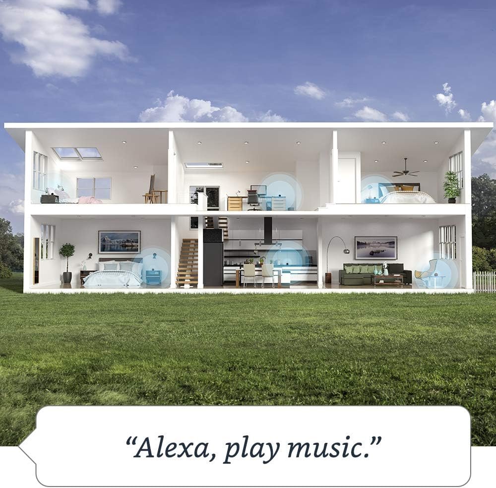 Echo (4th generation) International Version | With premium sound, smart home hub and Alexa | Charcoal - Image 3