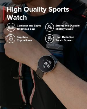 SUUNTO 9 Peak Pro GPS Sports Watch, Up to 30 Days Long Battery Life, 95+ Multisport Watch w/Training Workout Analysis,Advanced Health & Recovery Support, Wrist Heart-Rate Measurement, Black