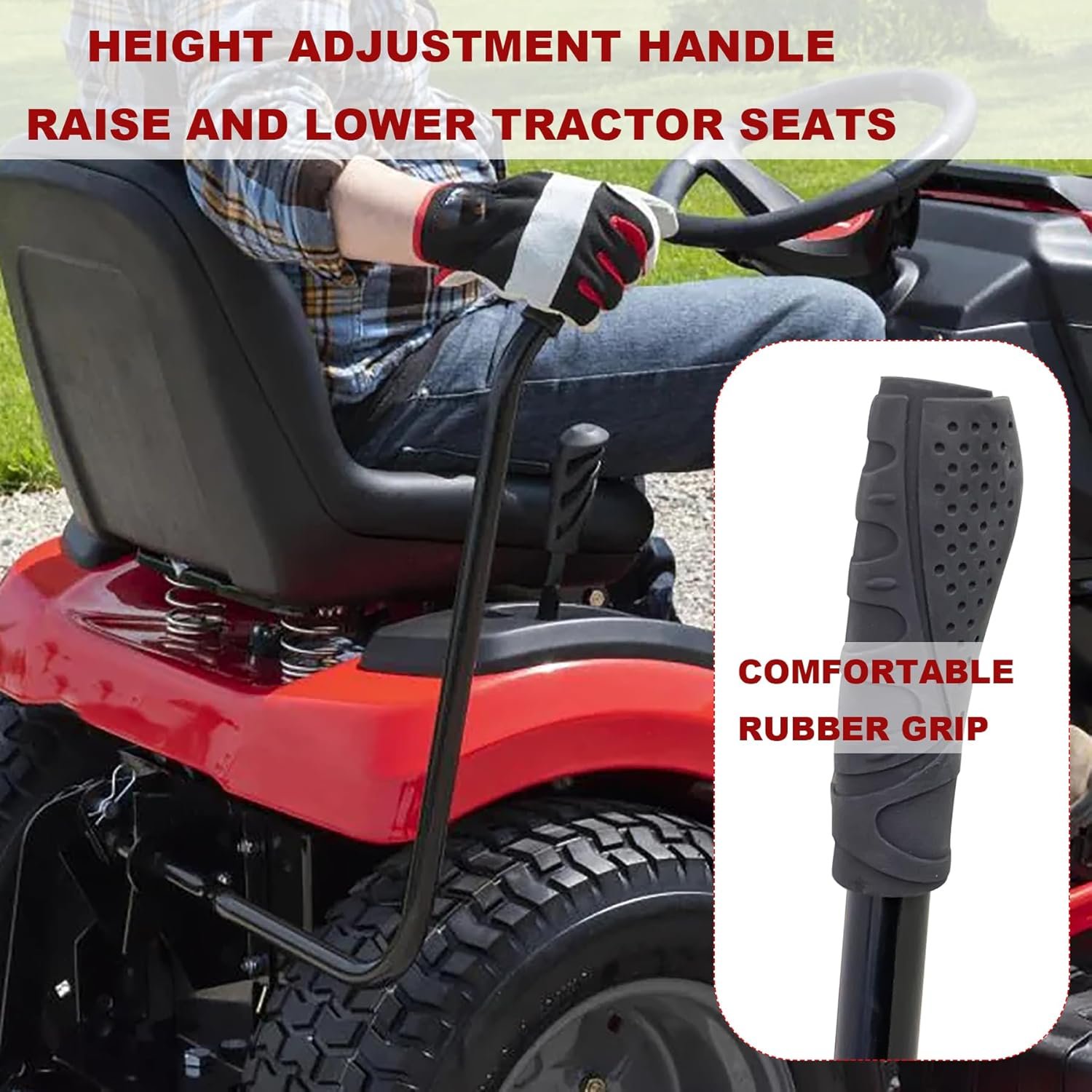 Garden Tractor Sleeve Hitch Attachment Rear Mount Compatible with Craftsman T200 T300 Series/Cub Cadet Riding Lawn Mower Tractors with 23" Or Larger Rear Tires for Husqvarna 585607901 - Image 6