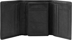 Fossil Men’s Leather Trifold Wallet for Men