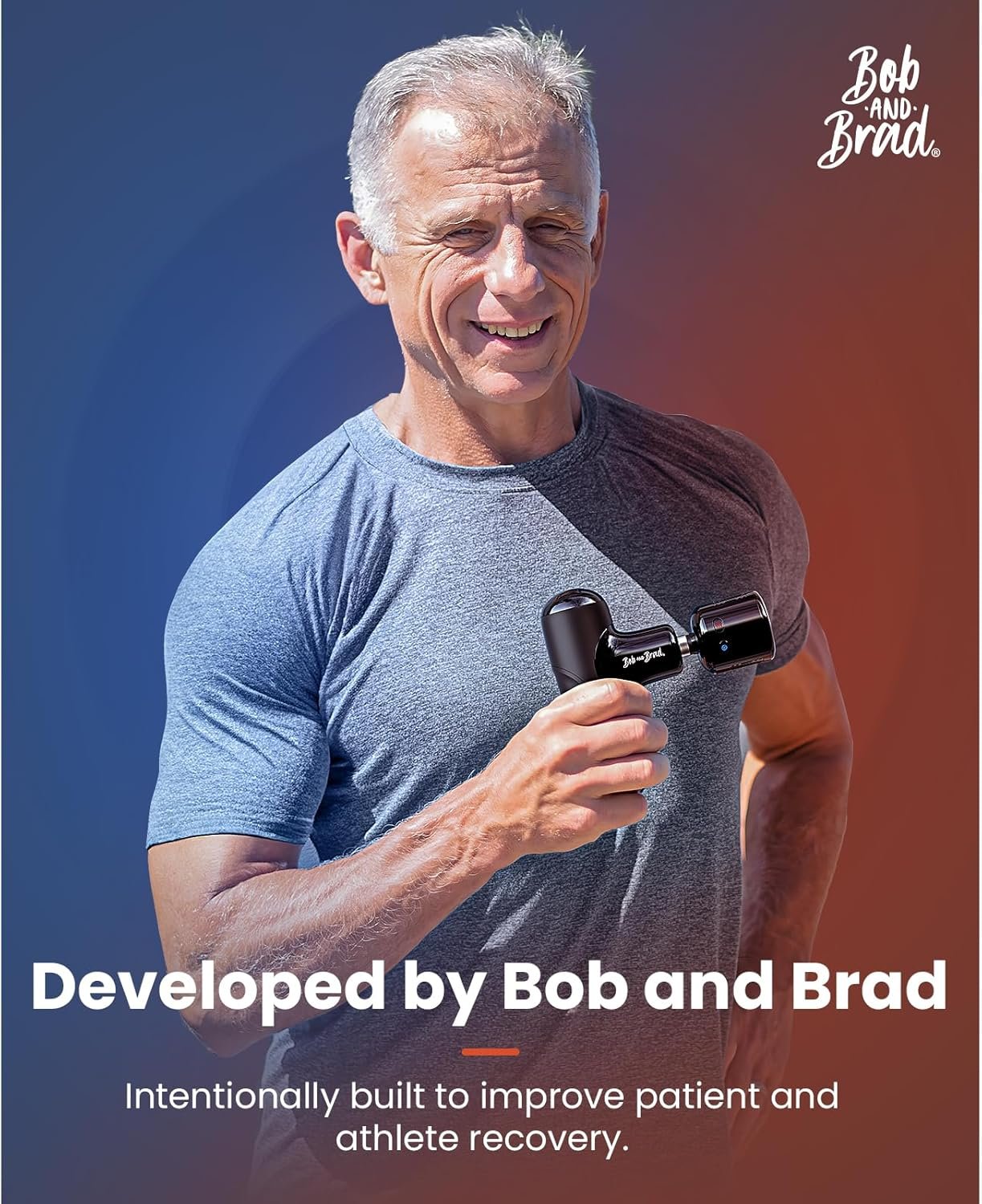 BOB and Brad Q2 Pro Mini Massage Gun with Heat and Cold Head,Pocket-Sized Deep Tissue Massager Gun,Portable Percussion Muscle Massager Gun, Ultra Small&Quiet Muscle Massage Gun, Gift for Women Men - Image 5