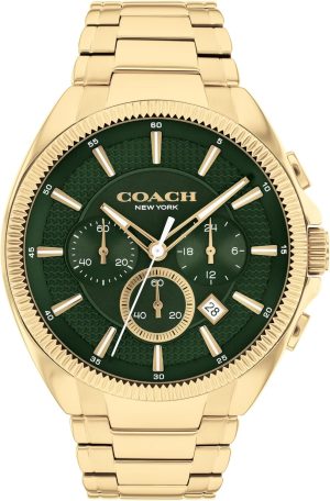 COACH Jackson Men’s Chronograph Watch – Date Window and Subdials for Hours, Minutes, Seconds – Water Resistant 3 ATM/30 Meters – Gift for Him – Premium Fashion Timepiece for Everyday Wear – 45mm