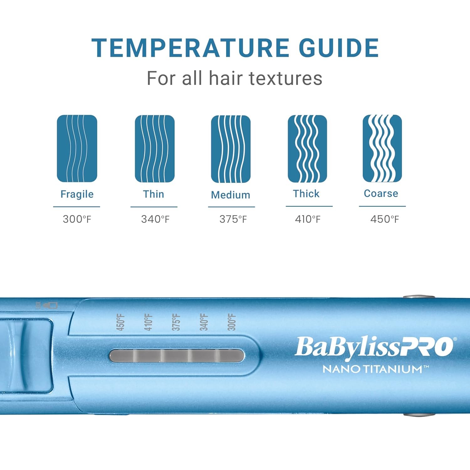 BaBylissPRO 1" Ultra-Sleek Stainless Steel Styling Iron, Hair Straightener, Waver and Curling Tool in one - Image 7