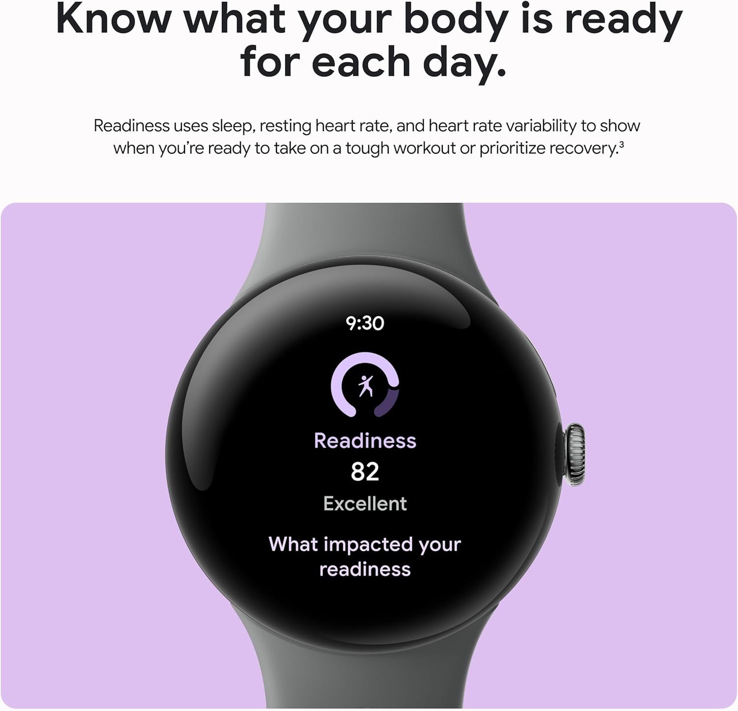 Google Pixel Watch 3 (45mm) 2024 Model - Android Smartwatch, Heart Rate Tracking, Fitbit Advanced Running, Fitness Insights, 24-Hour Battery - Matte Black Aluminum Case - Obsidian Band - Wi-Fi - Image 5