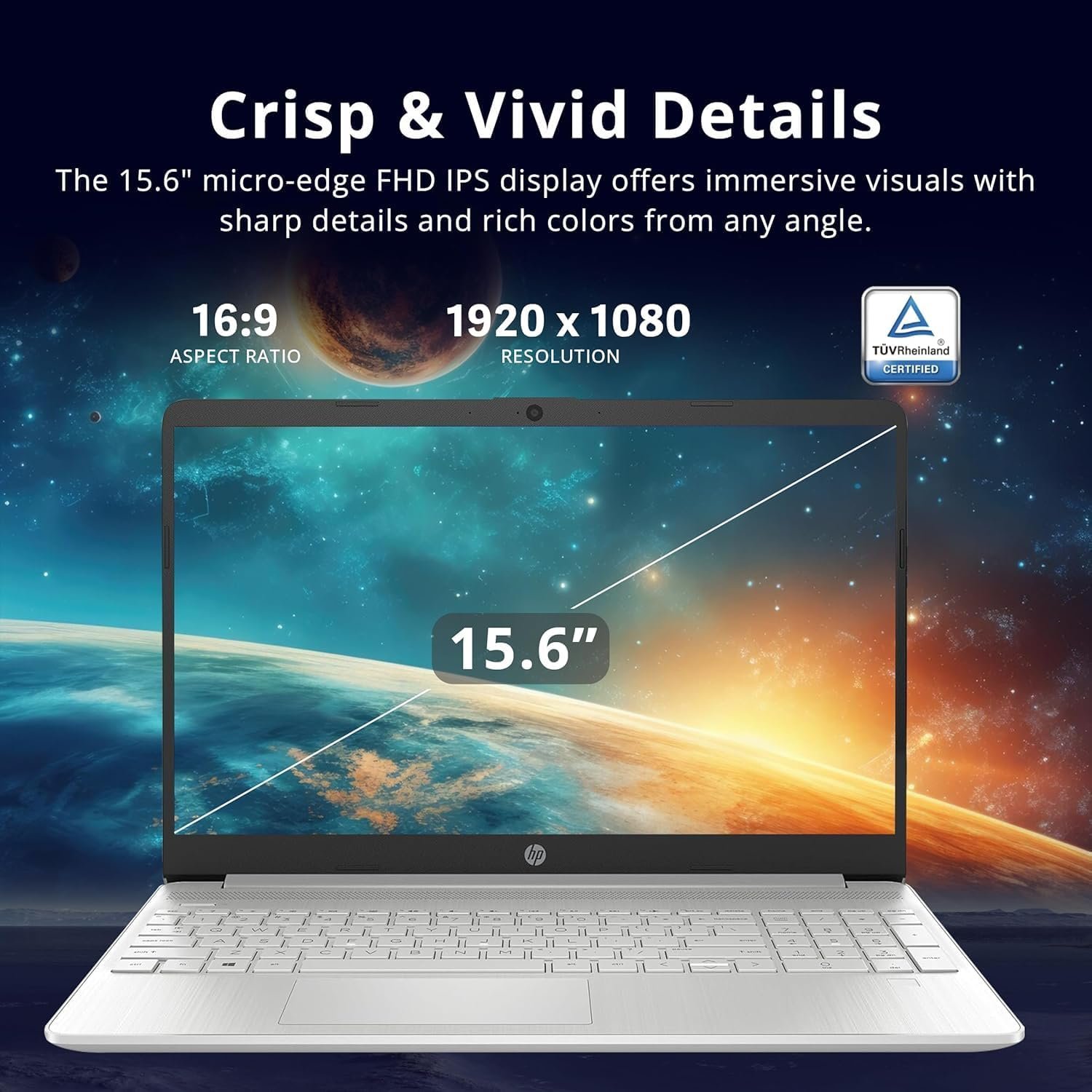 HP Ultrabook 15.6" FHD Laptop for Business & Academic | Powerful Intel Core i7-1255U up to 4.7GHz | 32GB RAM - 1TB Storage (512GB PCIe SSD&512GB External) | Webcam | Win11 Pro | WOWPC Bundle - Image 4