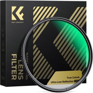 K&F CONCEPT 67mm True Color Ultra-Low Reflectivity CPL Filter Polarizer Lens Filter Circular Polarizing for Camera Lenses with 28 Multi-Coated (Nano-X Series)