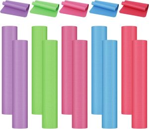 10 Pack Yoga Mats Bulk, 68” x 24” x 4mm Thick Yoga Mats for Kids and Adult Gym...