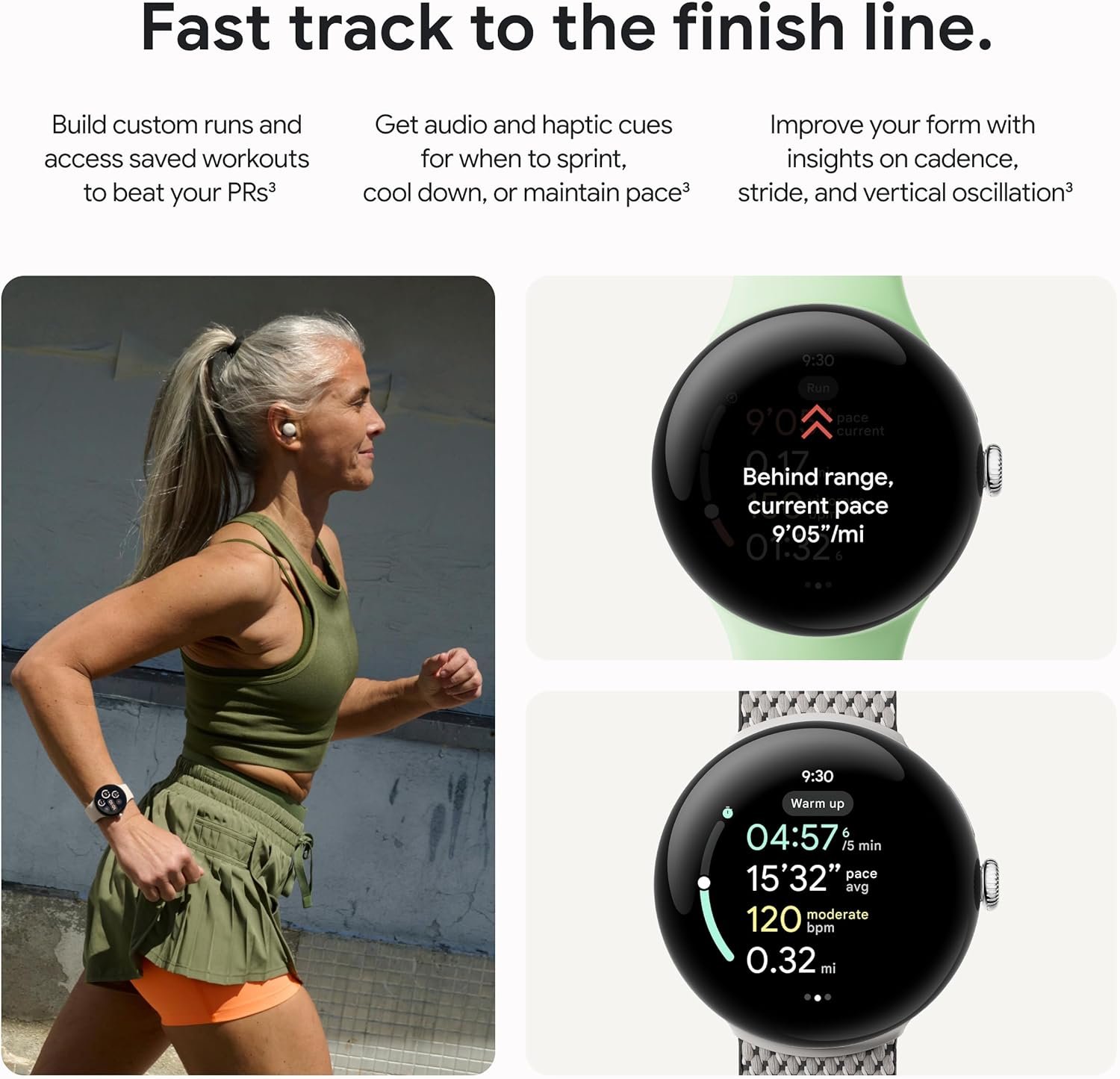 Google Pixel Watch 3 (45mm) 2024 Model - Android Smartwatch, Heart Rate Tracking, Fitbit Advanced Running, Fitness Insights, 24-Hour Battery - Matte Black Aluminum Case - Obsidian Band - Wi-Fi - Image 4