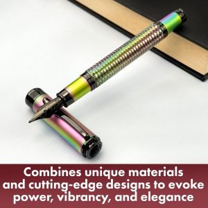 Monteverde USA 25th Anniversary Limited Edition 1999 Innova Lightning Fountain Pen – Stub Nib | Premium Collectible Pen
