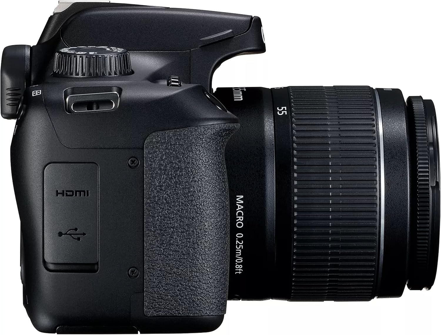 Canon EOS 4000D / Rebel T100 DSLR Camera w/EF-S 18-55mm F/3.5-5.6 Zoom Lens + 64GB Memory, Filters,Case, Tripod, Flash, and More (34pc Bundle) (Renewed) - Image 5