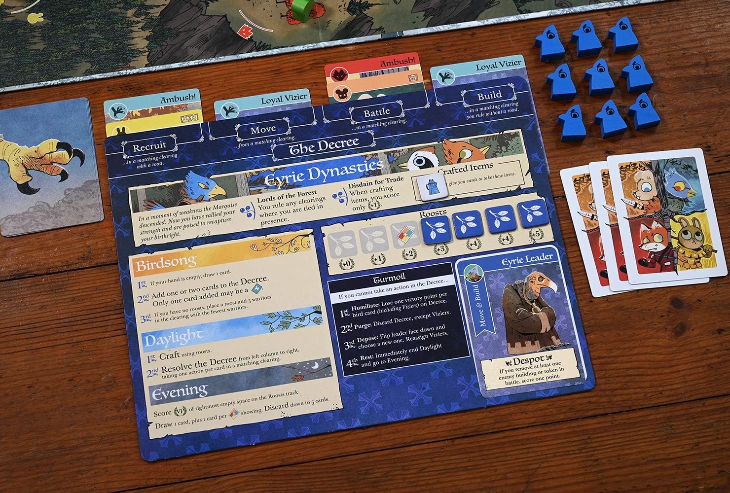 Root: A Game of Woodland Might and Right | Asymmetric Strategy Board Game by Leder Games | 2–4 Players | Ages 10+ | Adventure, Conflict & Area Control - Image 4