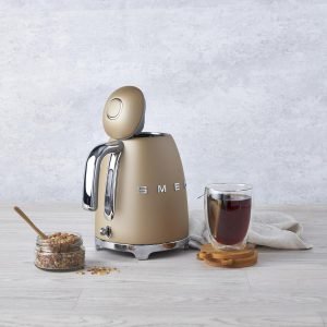 SMEG 50’s Retro Style 7 Cup Electric Water Kettle with Automatic Shutoff, Removable ...