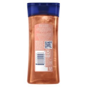 Vaseline Glazed and Glisten Sunlit Glow Body Gel Oil Vanilla Cocoa Shimmering with Ultra-Hydrating Lipids and 100% Pure Cocoa Butter, 6.8 Oz