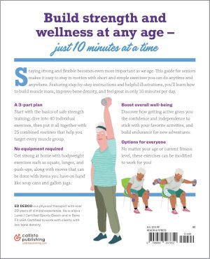 10-Minute Strength Training Exercises for Seniors: Exercises and Routines to Build Muscle,...