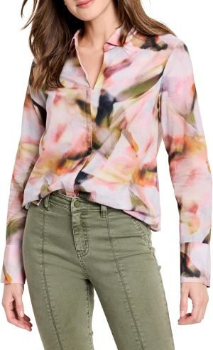 NIC+ZOE Women’s Smoky Petals Shirt