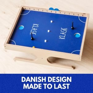 KLASK: The Magnetic Award-Winning Party Game of Skill – for Kids and Adults of All Ages That’s Half Foosball, Half Air Hockey