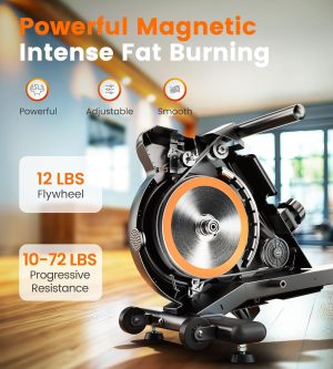 YOSUDA Magnetic/Water Rowing Machine for Home – Rower Machine Use with Bluetooth, Ap...