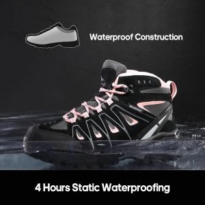 NORTIV 8 Women’s Waterproof Hiking Boots Outdoor Trekking Camping Trail Hiking Boot Seeker