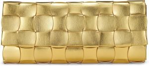 CHUNLI Woven Evening Clutch Purses for Women, PU Crossbody Shoulder Purse Handbag for Evening, Formal Events, Wedding, Party