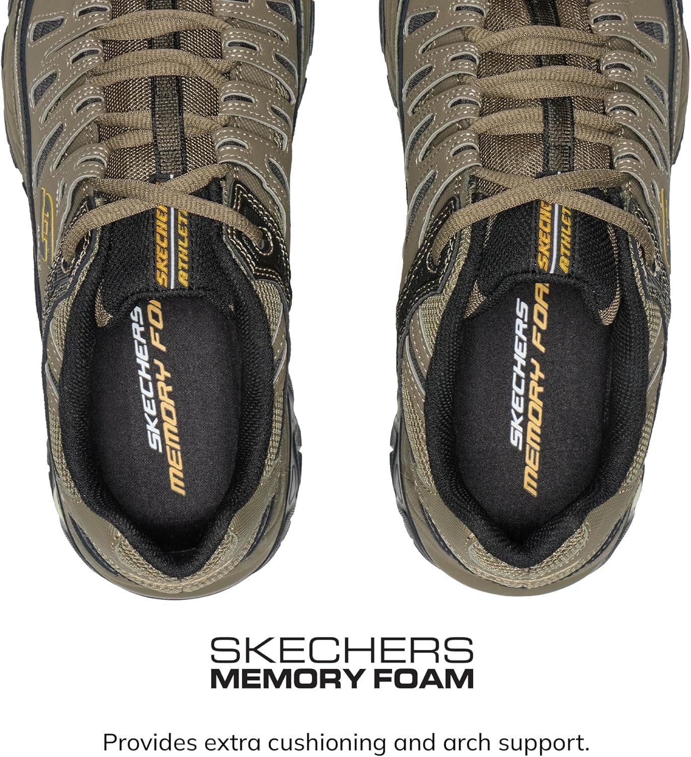 Skechers Men's Afterburn M. Fit Fashion Sneakers - Image 2
