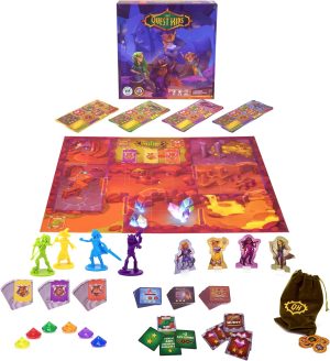 Fantasy Themed Board Game for Kids Ages 5+, Family Fantasy Tabletop Adventure for Boys and...