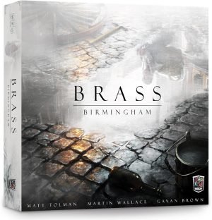 Roxley Games Brass: Birmingham – an Economic Strategy Game for 2-4 Players | #1 Board Game on Board Game Geek | Ages 14+ | Plays in 60-120 Minutes