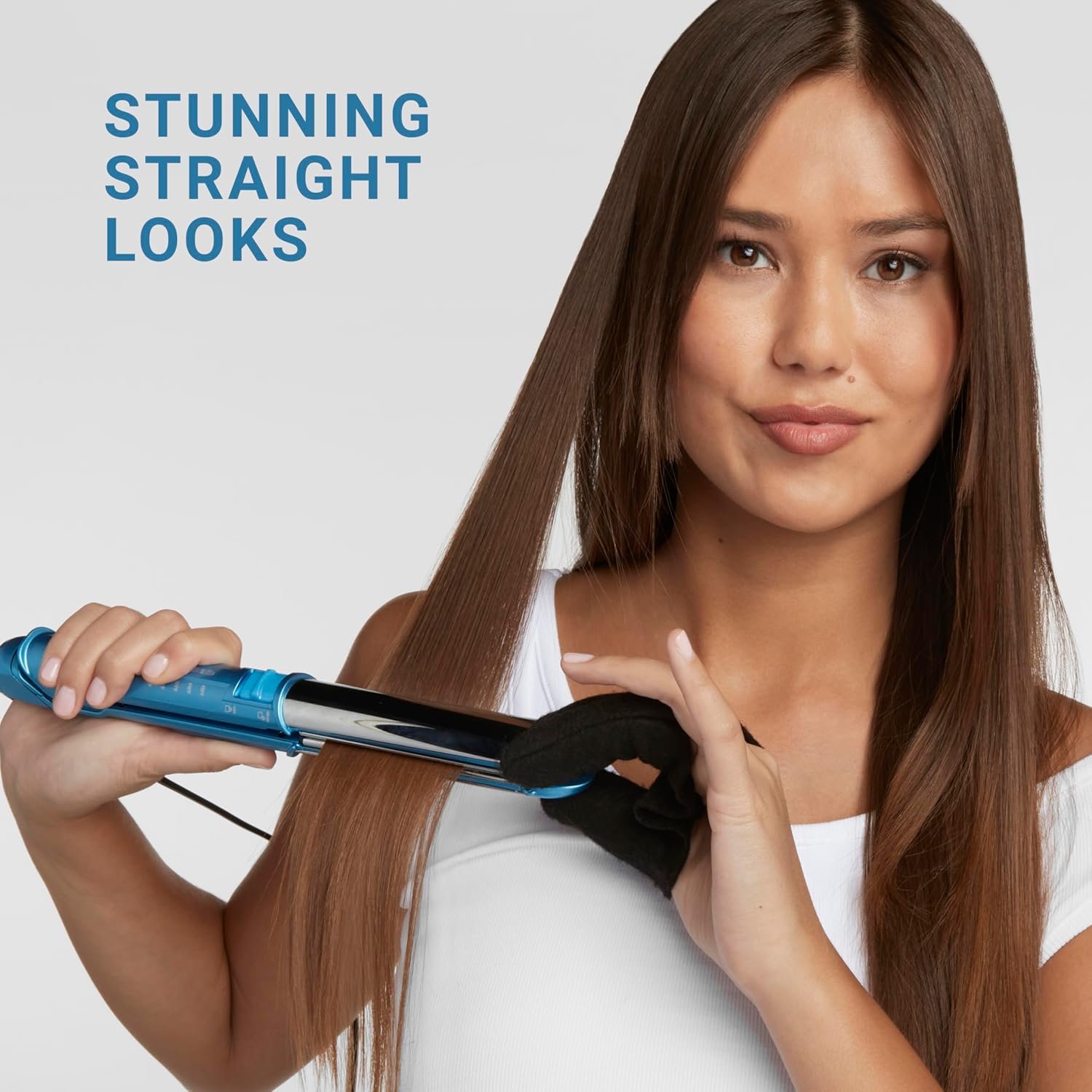 BaBylissPRO 1" Ultra-Sleek Stainless Steel Styling Iron, Hair Straightener, Waver and Curling Tool in one - Image 8