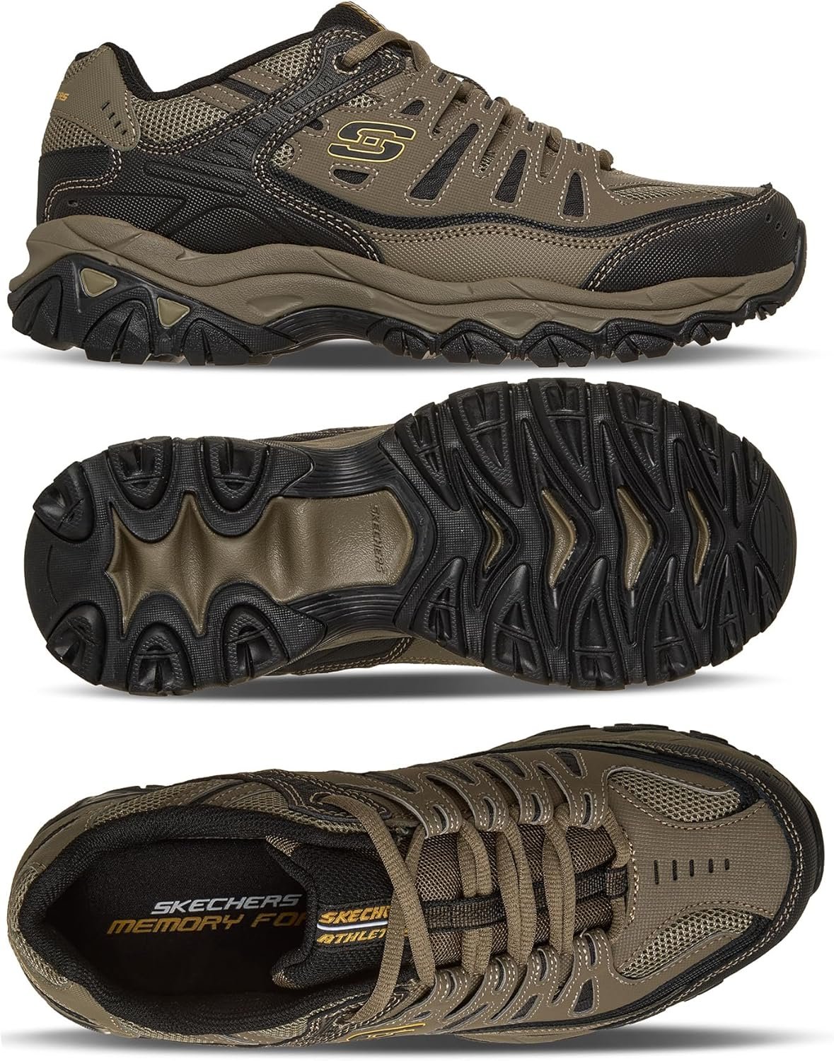 Skechers Men's Afterburn M. Fit Fashion Sneakers - Image 8