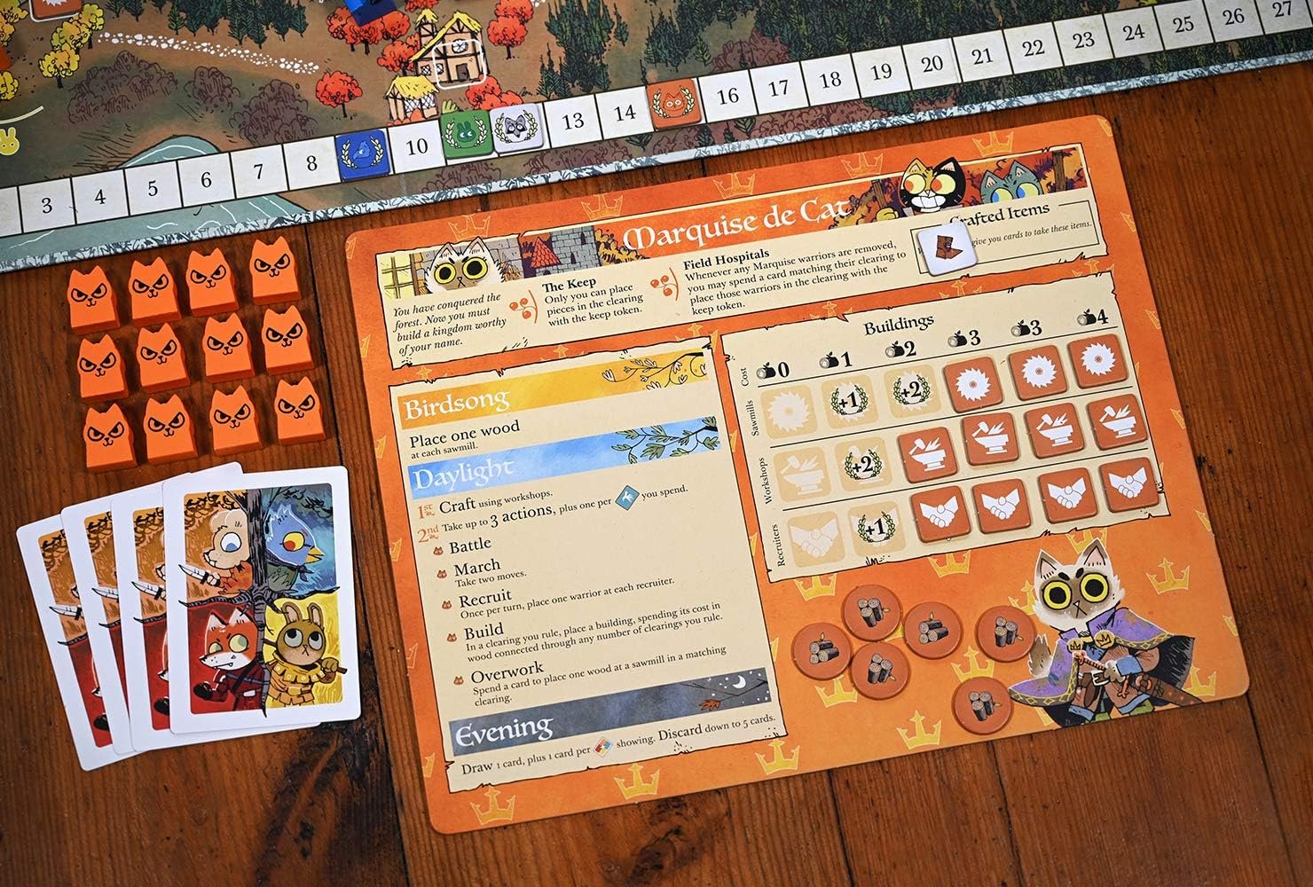 Root: A Game of Woodland Might and Right | Asymmetric Strategy Board Game by Leder Games | 2–4 Players | Ages 10+ | Adventure, Conflict & Area Control - Image 3