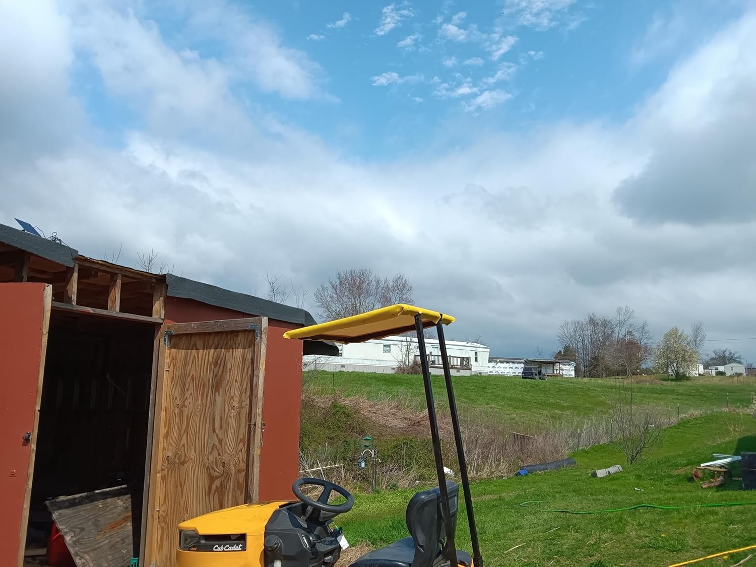Generic Lawn Tractor Roof Yellow - Image 3