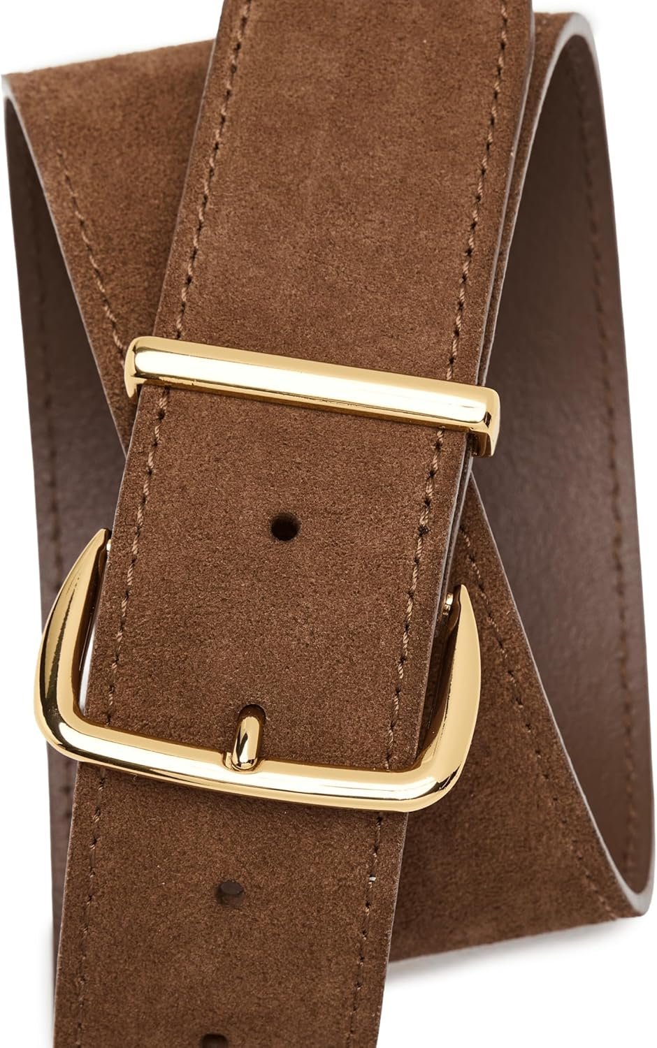 Madewell Women's Suede Super Wide Essentials Belt - Image 3
