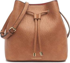 Calvin Klein Women’s Gabrianna Novelty Bucket Shoulder Bag