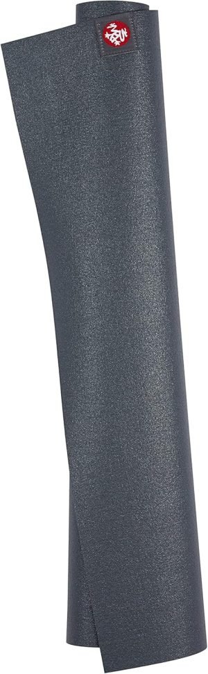 Manduka eKO SuperLite Yoga Mat – 1.5mm Natural Rubber | Foldable & Travel Friendly | Soft Textured Surface | Eco-friendly