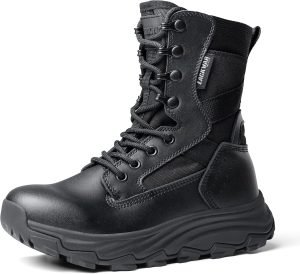 Women’s 8 Inch Hiking Tactical Combat Boot Waterproof Military Work Boots Lightweight Military Boots Non Slip Ankle Support Outdoor Boots for Women