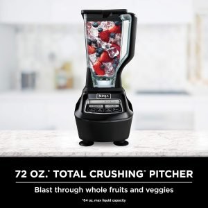 Ninja Mega Kitchen System, 1500W, 72 oz. Full-Size Blender & 8-Cup Food Processor wit...