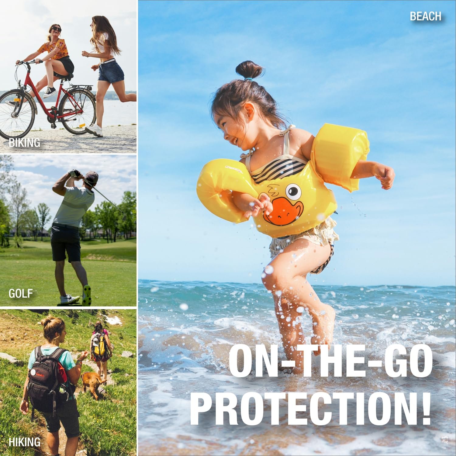 CoreTex Sun X 30+ SPF Broad Spectrum Sunscreen Lotion - 1 Gallon Jug & Pump Bottle of Paraben, Oxybenzone, Octinoxate, & Oil Free Sunscreen - No White Cast and Water Resistant Up to 80 Minutes - Image 5