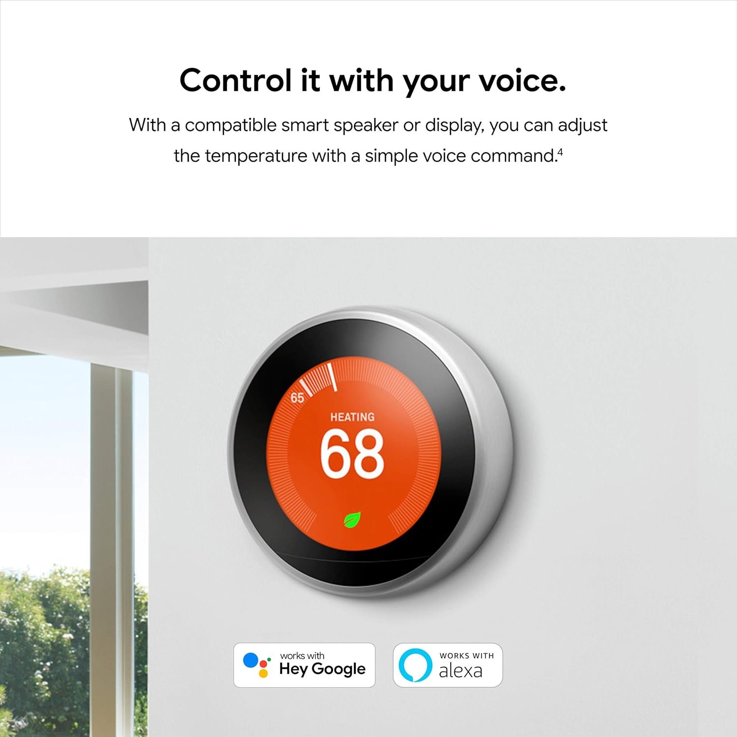Nest Learning Smart Thermostat 3rd Generation Home/Office Wifi, Black - T3016US - Image 13