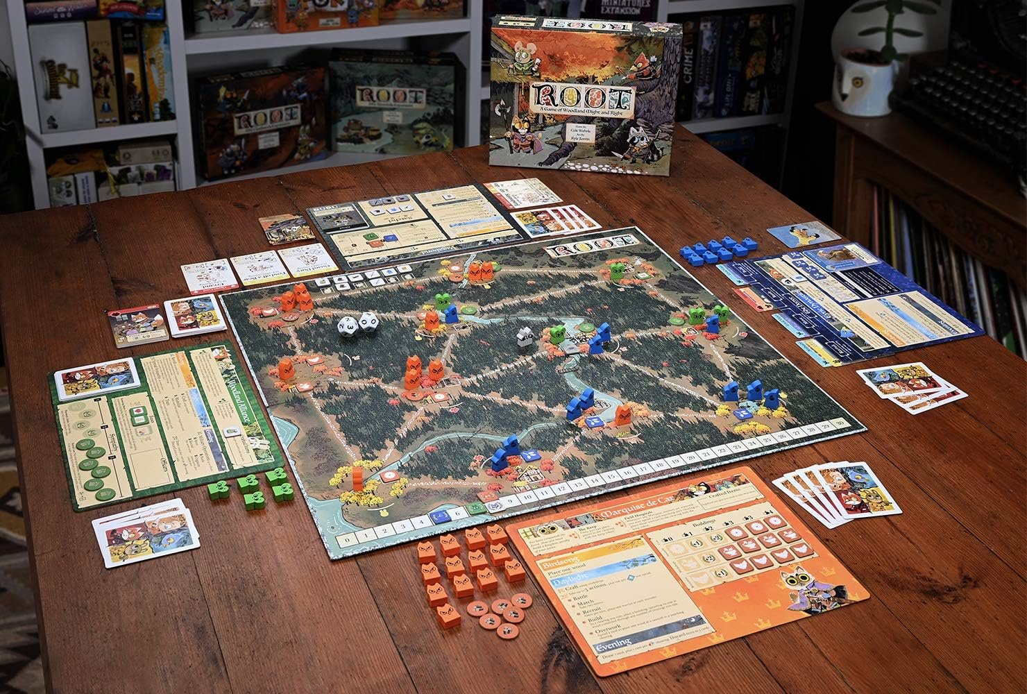 Root: A Game of Woodland Might and Right | Asymmetric Strategy Board Game by Leder Games | 2–4 Players | Ages 10+ | Adventure, Conflict & Area Control - Image 2