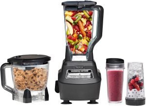 Ninja Mega Kitchen System, 1500W, 72 oz. Full-Size Blender & 8-Cup Food Processor wit...