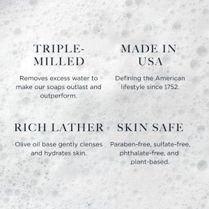 Caswell-Massey Natural Bar Soap for Men, Moisturizing Body Soap Bar for All Skin Types, Made with Essential Oils & Plant-Based Formula for Soft Skin, 4 Heritage Scents, 12 Bars x 5.8 oz Gift Set