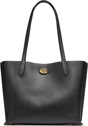 Coach Women’s Polished Pebble Leather Willow Tote
