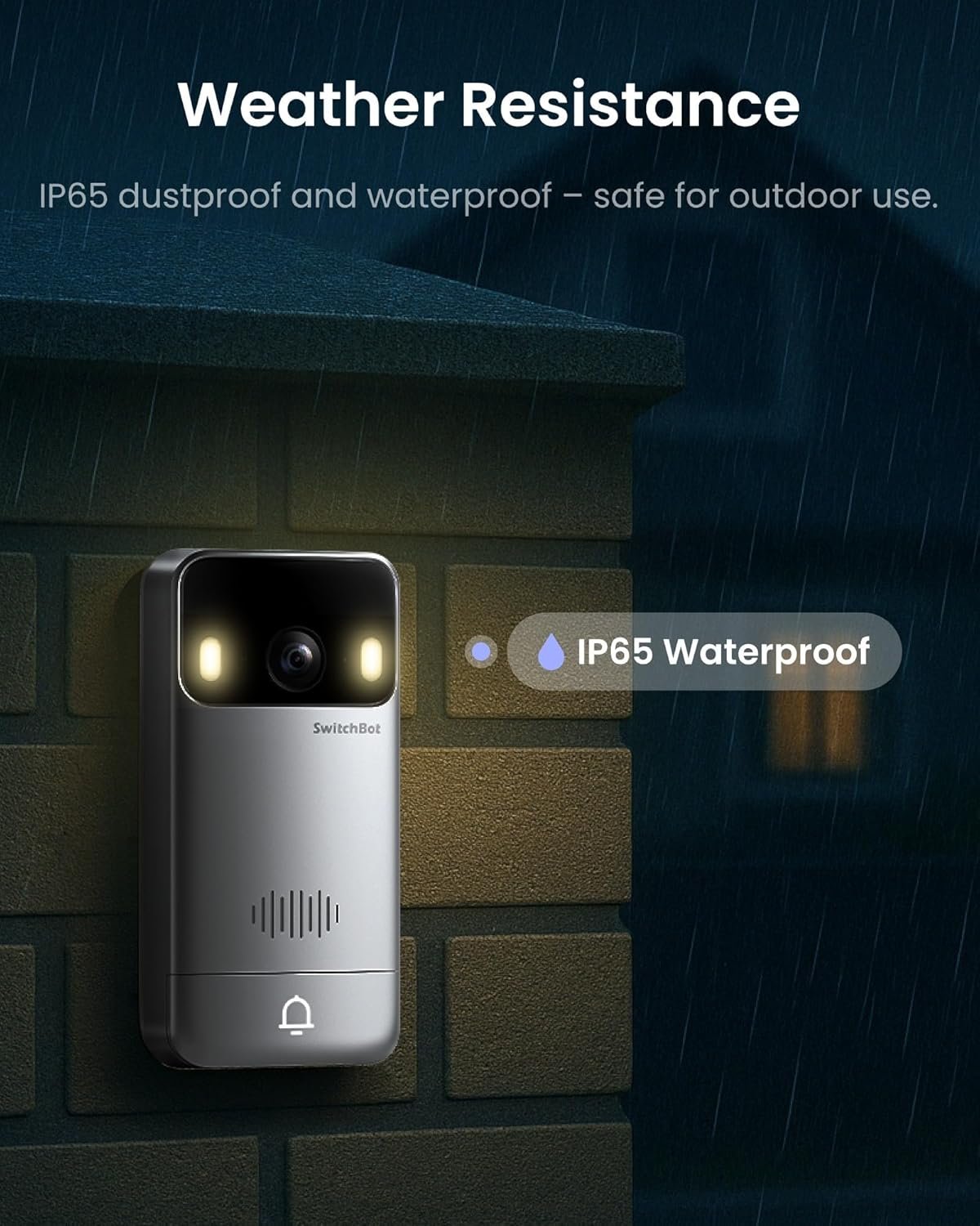 SwitchBot Video Doorbell Camera Wireless with Monitor, No Subscription, 4.3 Inch Screen, Battery Powered, Head-to-Toe View, 2K FHD, 2-Way Audio, Motion Detection, Works with Alexa/Goole/Home Assistant - Image 9