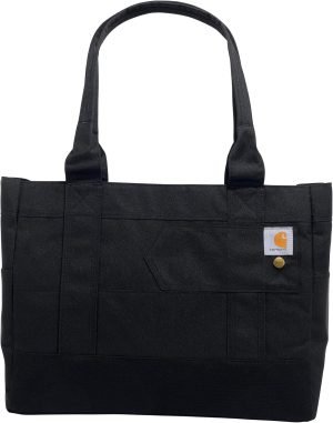 Carhartt Horizontal Zip Tote, Durable Water-Resistant Tote Bag with Zipper Closure