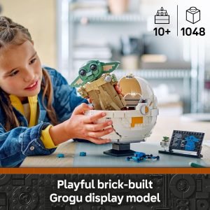 LEGO Star Wars Grogu with Hover Pram Building Toy Set – Star Wars Toy for Kids, Boys & Girls, Ages 10+ – Gift Idea for Birthday – 75403