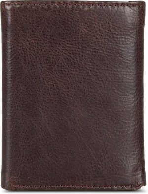 Eddie Bauer Men Signature Trifold Wallet