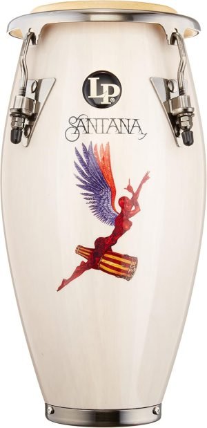 Latin Percussion Santana Mini Conga, White