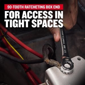 CRAFTSMAN 20 Piece Ratcheting Combination Wrench Set, SAE/Metric (CMMT87220)