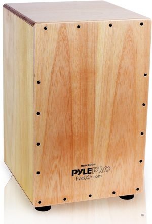 Lightweight Percussion Box With Internal Guitar Strings, Rubber Capped Feet, Suitable For All Ages