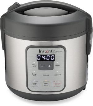 Instant Pot Zest 8 Cup One Touch Rice Cooker, From the Makers of Instant Pot, Steamer, Coo...